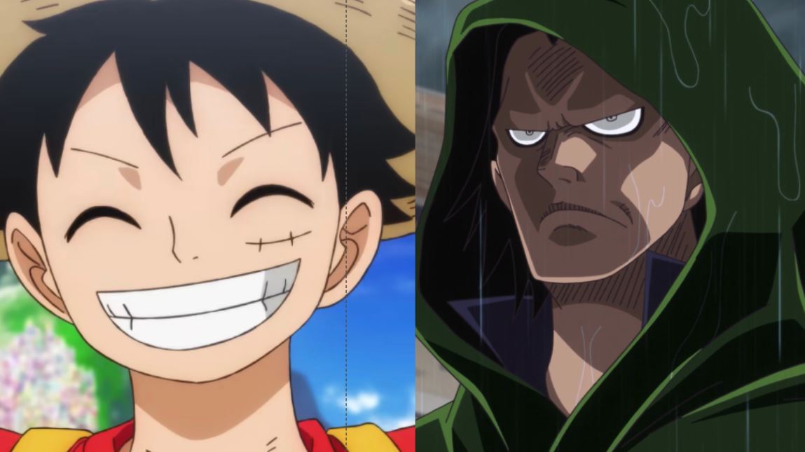 Dragon and Luffy coudn’t be more different