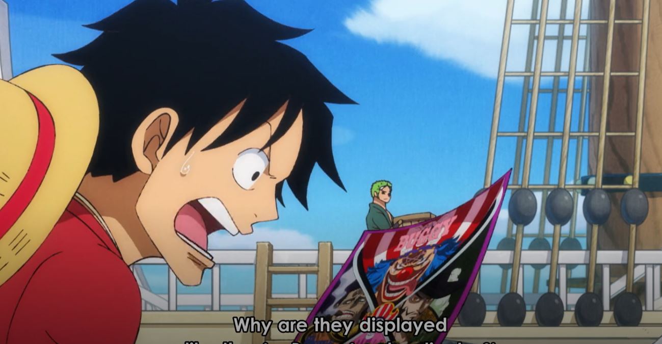 One Piece episode 1083: Luffy is a little confused, he finally tells his true feelings about Buggy 